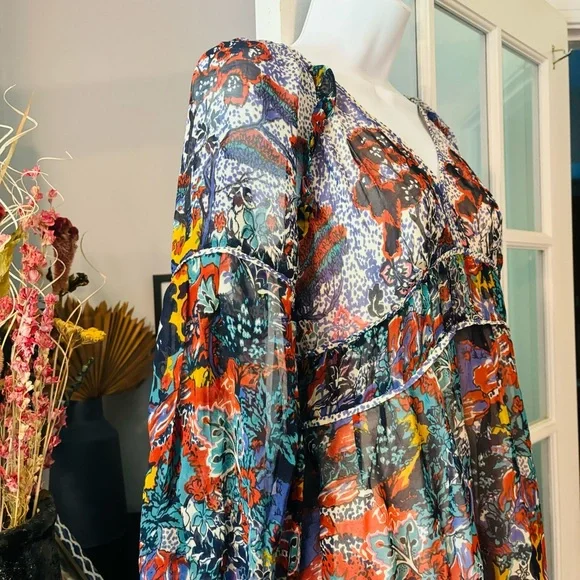 Maeve Annabella Maxi Dress Anthropologie NWOT 4P - Picture 9 of 15